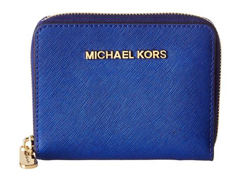 michael kors summer blue wallet